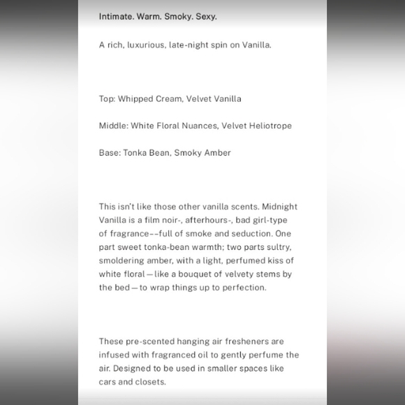 Victoria's Secret Midnight Vanilla Fragrance Duo - Picture 3 of 5